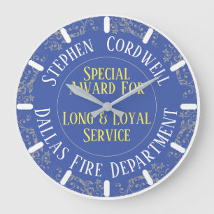 Council Loyal Service Award Presentatieklok Grote Klok