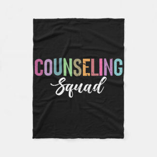 Counseling Squad Mental Health Awareness Fleece Deken