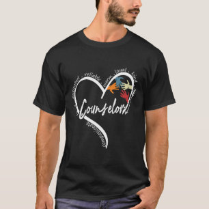 Counselor Graphic T - shirts Topjes Terug naar sch
