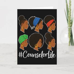 Counselor Life - Black History Month Schoolbegelei Kaart