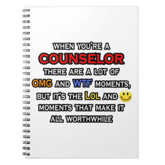 Counselor ... OMG WTF LOL Notitieboek