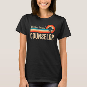 Counselor Verjaardag Retro Mannen Vrouwen Papa T-shirt
