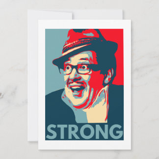 Count Arthur Strong bedankt kaart