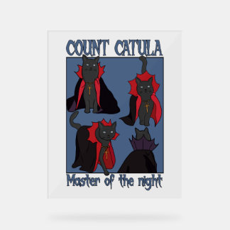 Count Catula Master of the Night Acryl Bord