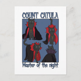 Count Catula Master of the Night Briefkaart