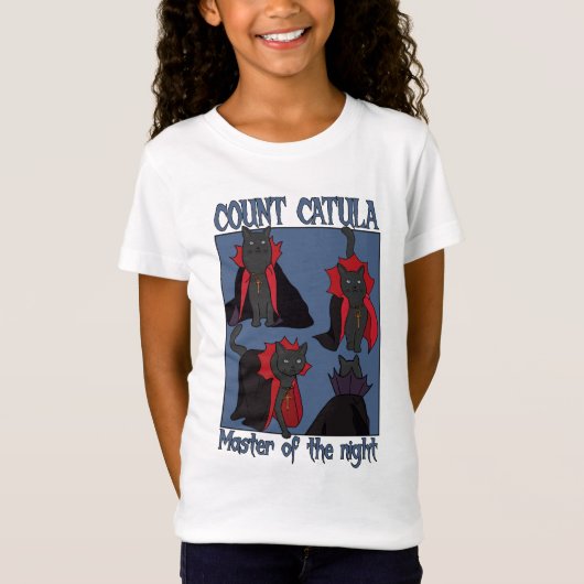Count Catula Master of the Night T-shirt (Voorkant)