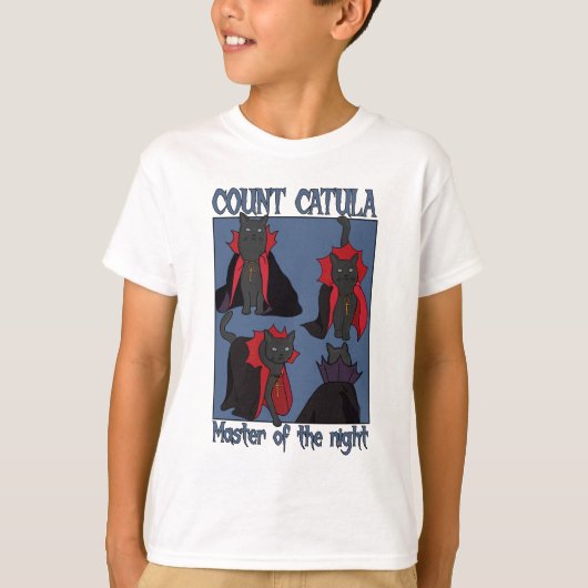 Count Catula Master of the Night T-shirt (Voorkant)