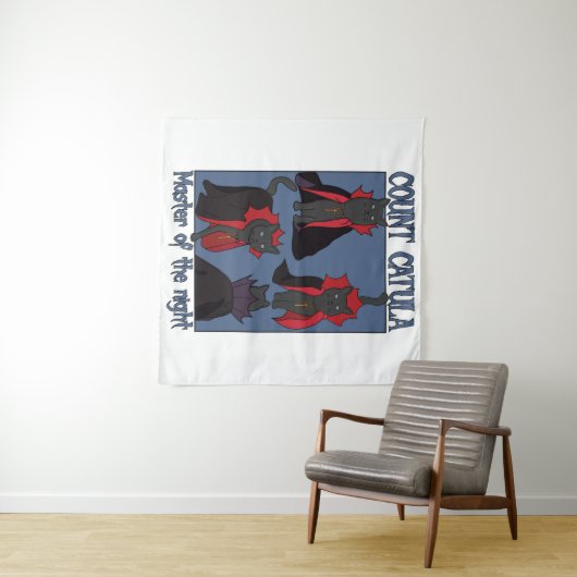 Count Catula Master of the Night Wandkleed (In Situ (horizontaal))