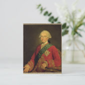 Count Claude-Louis-Robert de Saint-Germain 1777 Briefkaart (Staand voorkant)