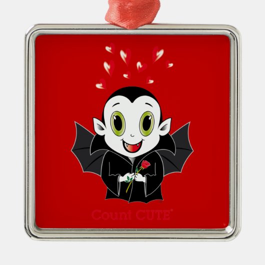 Count Cute® Ornament (Voorkant)