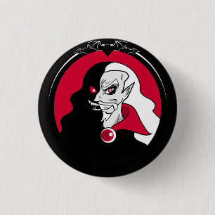 Count Dracula Button