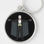 Count Dracula Vampire Sleutelhanger (Voorkant)