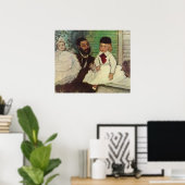 Count Lepic en zijn dochters - Edgar Degas Poster (Thuiskantoor)