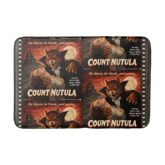 Count Nutula Retro Film Parodie Badmat