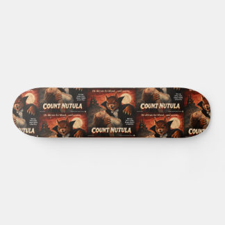 Count Nutula Retro Film Parodie Skateboard