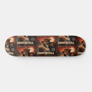 Count Nutula Retro Film Parodie Skateboard