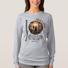 Count of Monte Cristo Wait & Hope Sunset T-shirt