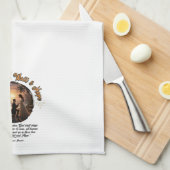 Count of Monte Cristo Wait & Hope Sunset Theedoek (Quarter Fold)