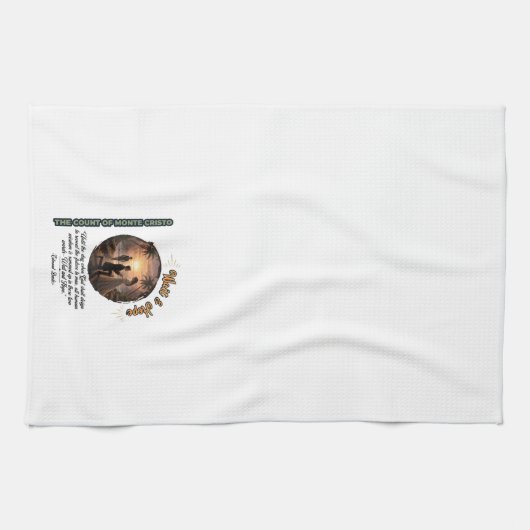 Count of Monte Cristo Wait & Hope Sunset Theedoek (Horizontaal)