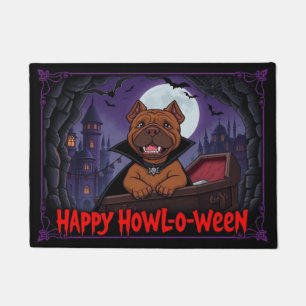 Count Shar Pei Happy Howl-o-ween Deurmat