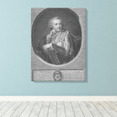 Count Stroganov Canvas Afdruk (Insitu (Houten vloer))