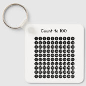 Count to 100 sleutelhanger (Voorkant)