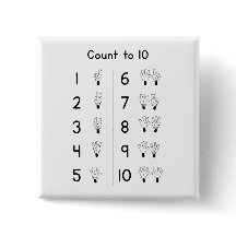 Count to 10 handgestures