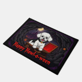 Count Toy Poodle Happy Howl-o-ween Deurmat (Schuin)