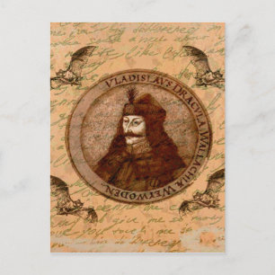Count Vlad Dracula Briefkaart