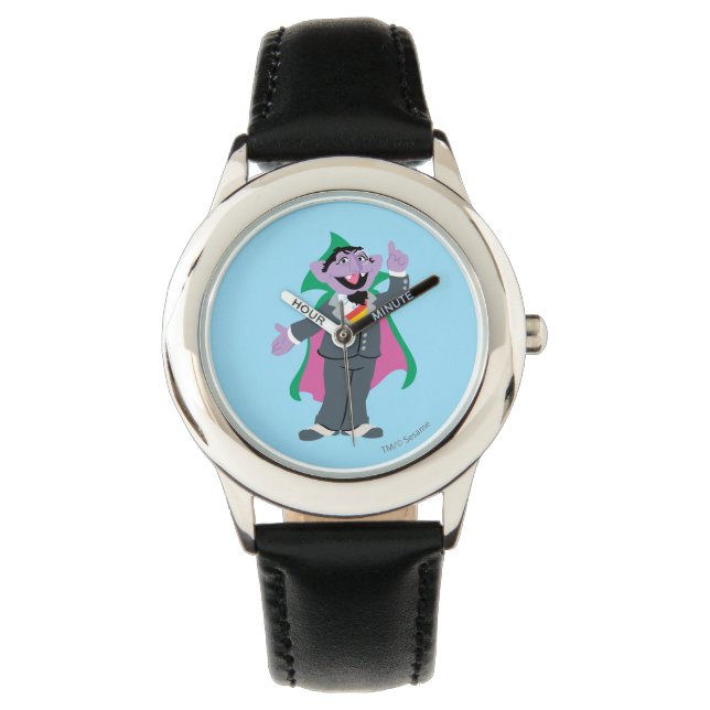 Count von Count Classic Style Horloge (Voorkant)