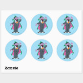Count von Count Classic Style Ronde Sticker (Vel)