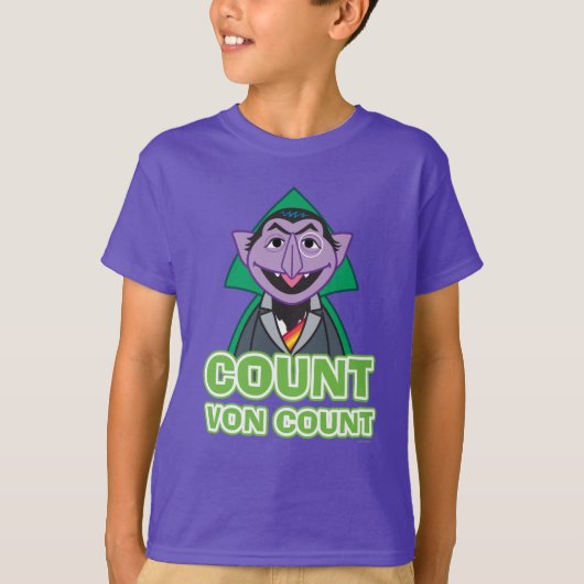 Count von Count Classic Style T-shirt (Voorkant)