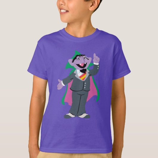 Count von Count Classic Style T-shirt (Voorkant)