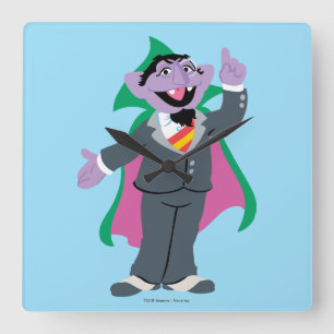Count von Count Classic Style Vierkante Klok