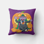 Count von Count | Halloween Pumpkins Kussen (Achterkant)