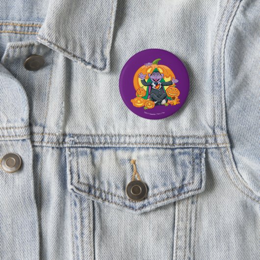 Count von Count | Halloween Pumpkins Ronde Button 5,7 Cm (In situ)