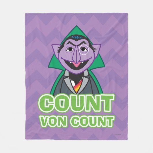 Count von Count Klassieke stijl 2 Fleece Deken (Voorkant)