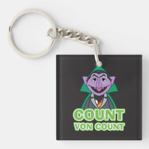 Count von Count Klassieke stijl 2 Sleutelhanger