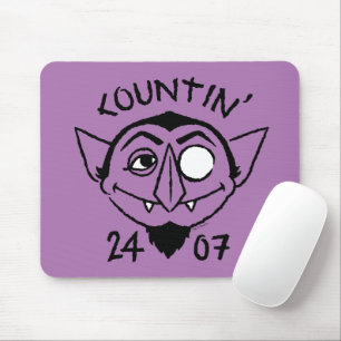 Count von Count Schaats Logo - Countin' 24/7 Muismat