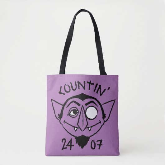 Count von Count Skate Logo - Countin' 24/7 Draagtas (Voorkant)