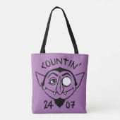 Count von Count Skate Logo - Countin' 24/7 Draagtas (Achterkant)