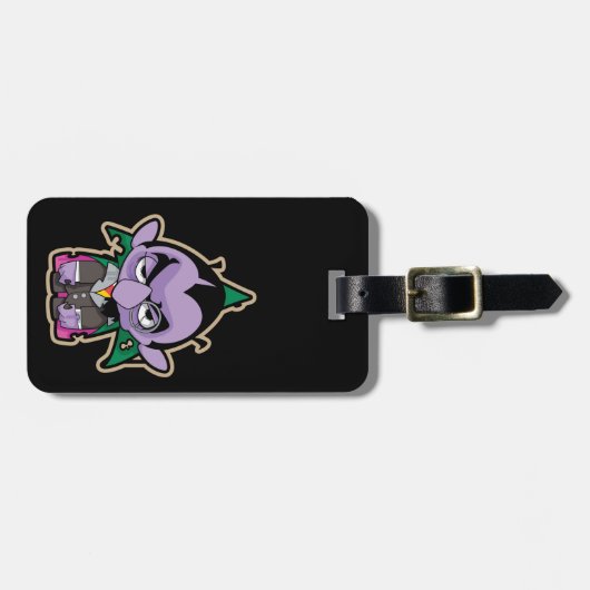 Count von Count Zombie Bagagelabel (Voorkant horizontaal)