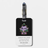 Count von Count Zombie Bagagelabel (Achterkant verticaal)
