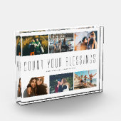 Count Your Blessings Familie Citaat Foto (Links)
