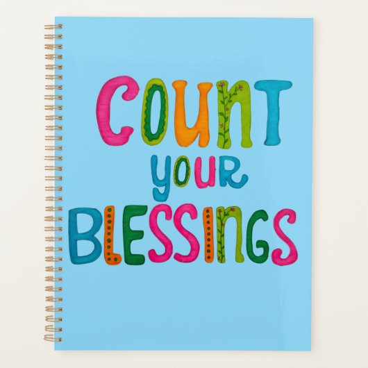 Count your Blessings Planner (Voorkant)