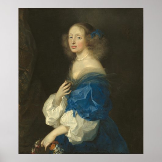 Countess Ebba Sparre - Sébastien Bourdon Fine Art Poster (Voorkant)