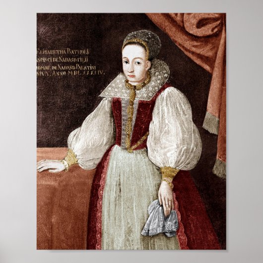 Countess Elizabeth Bathory Poster (Voorkant)