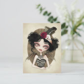 Countess Nocturne Briefkaart (Staand voorkant)