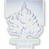 Counting Down  00:01:08 Sticker (Voorkant)
