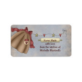 Country Apron Kitchen Étiquette cadeau (Devant)